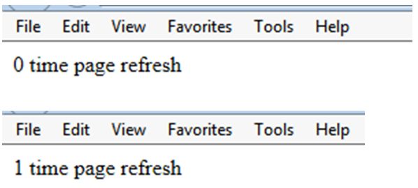 Refresh javascript  Output